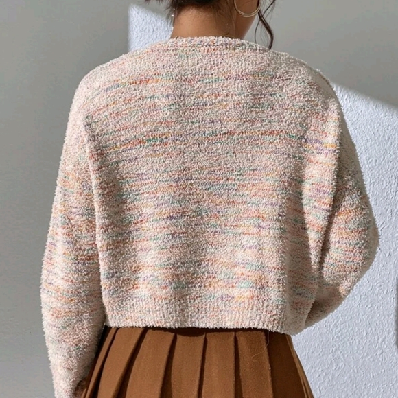 Fluffy Knit Dual Pocket Cardigan - Picture 4 of 4